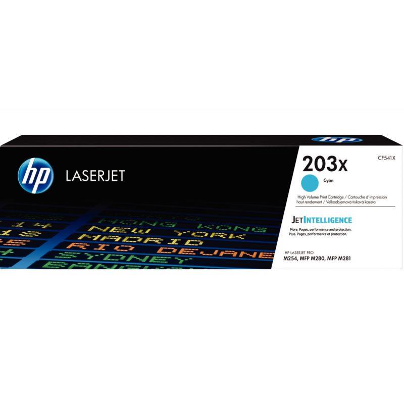 Image de  HP 203X toner cyan grande capacité authentique (CF541X) 
