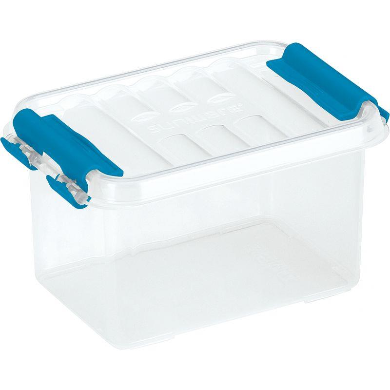 Image de  Boite de rangement QLINE 0,4L transparente 