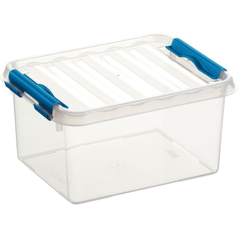 Image de  Boite de rangement QLINE 2L transparente 