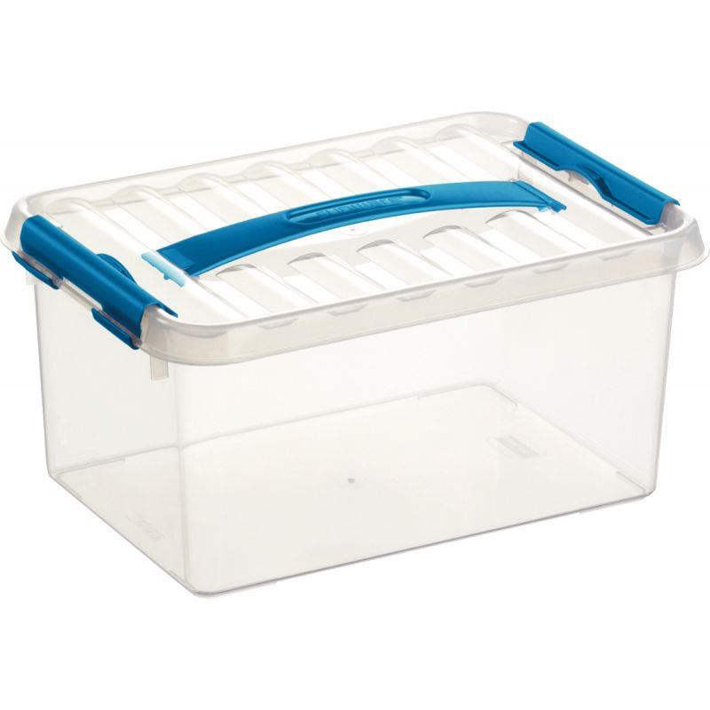 Image de  Boite de rangement QLINE 6L transparente 