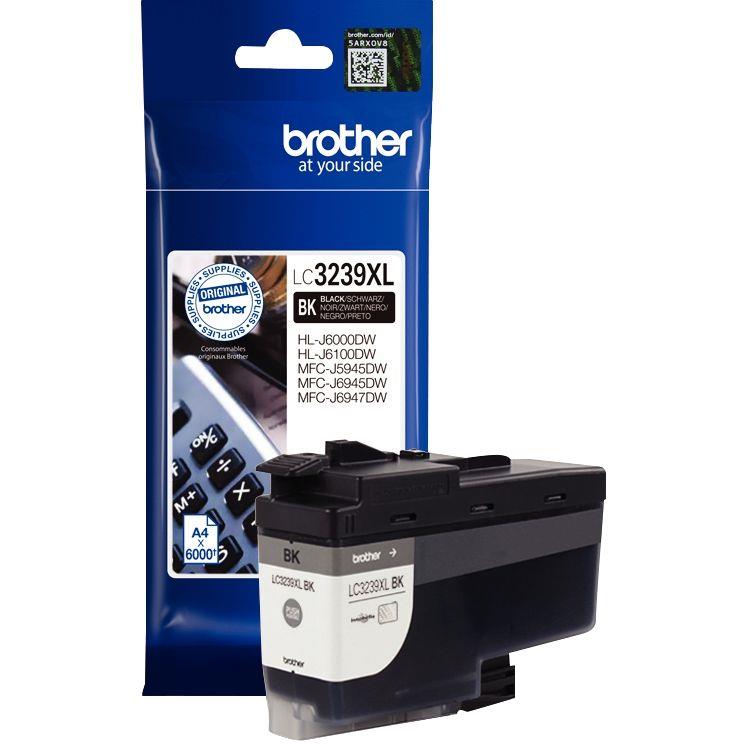 Image de  Brother LC3239XLBK cartouche jet d''encre noire très haute capacité authentique 