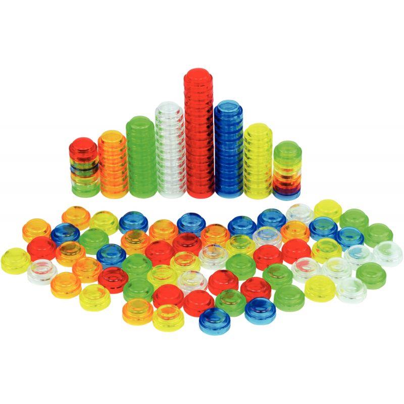 Image de  Boite de 500 capsules translucides coloris assortis 