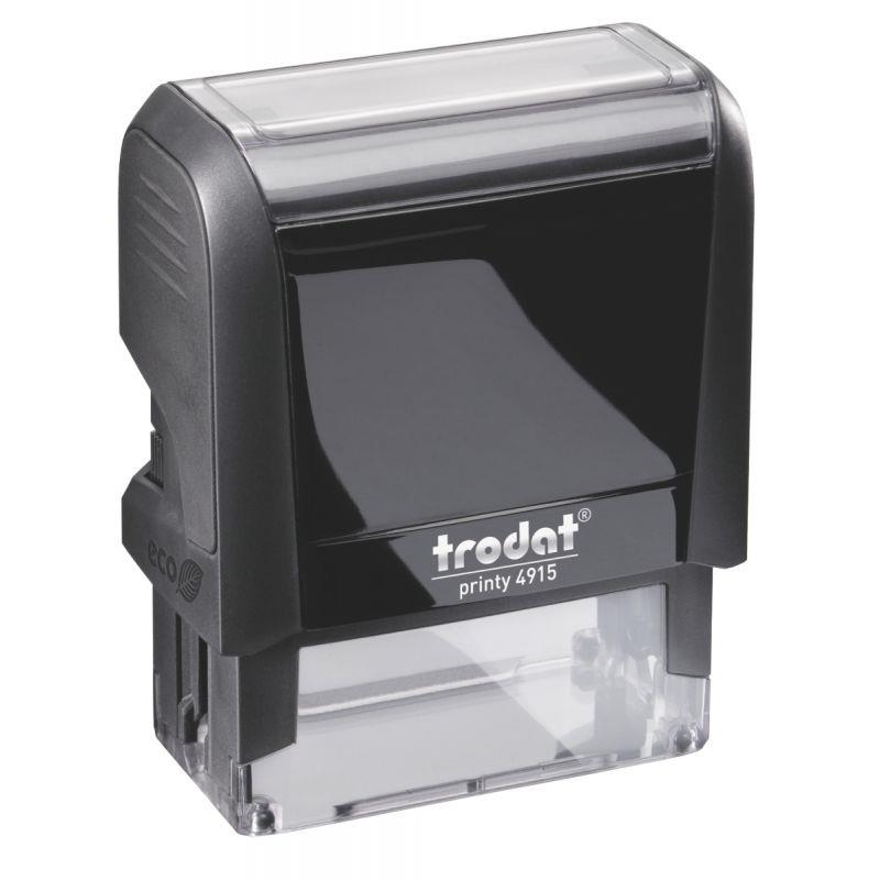 Image de  Tampon à encrage automatique Printy 4915, texte jusqu''à 6 lignes, plaque format 70 x 25 mm 