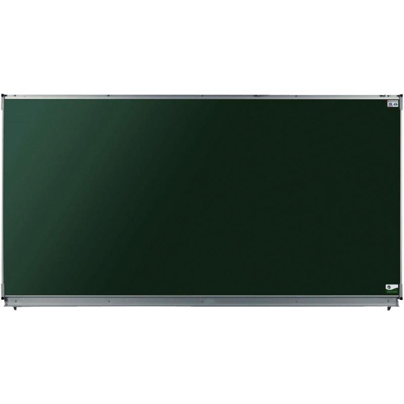 Image de  Tableau vert émaillé 120x200 + auget 