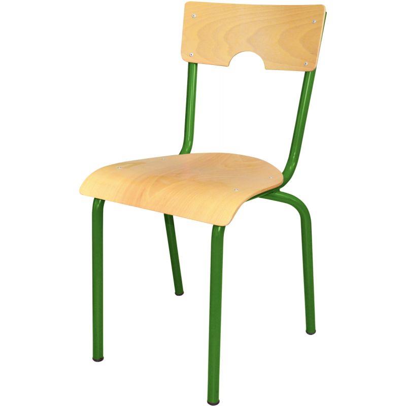 Image de  Chaise 4 pieds T5 vert 