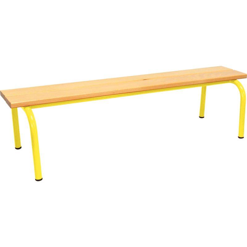 Image de  Banc sans dossier L120cm T2 jaune 
