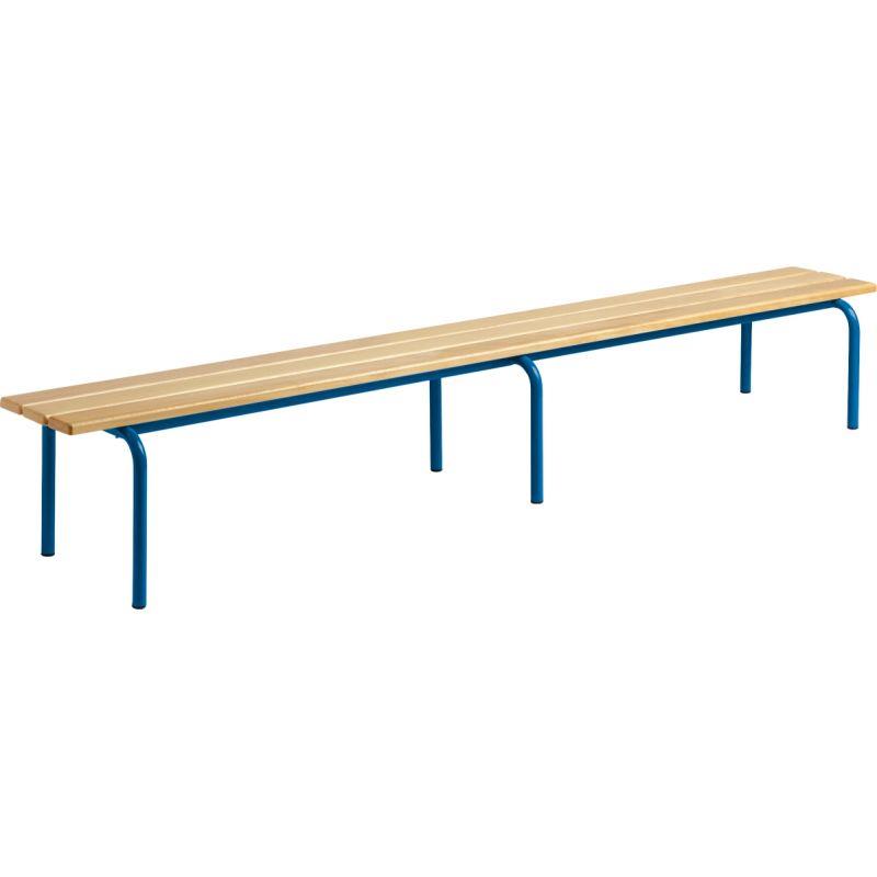 Ref. 92799, Banc sans dossier L160cm T1 bleu, marque N.C