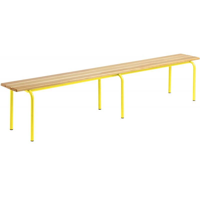 Image de  Banc sans dossier L160cm T2 jaune 
