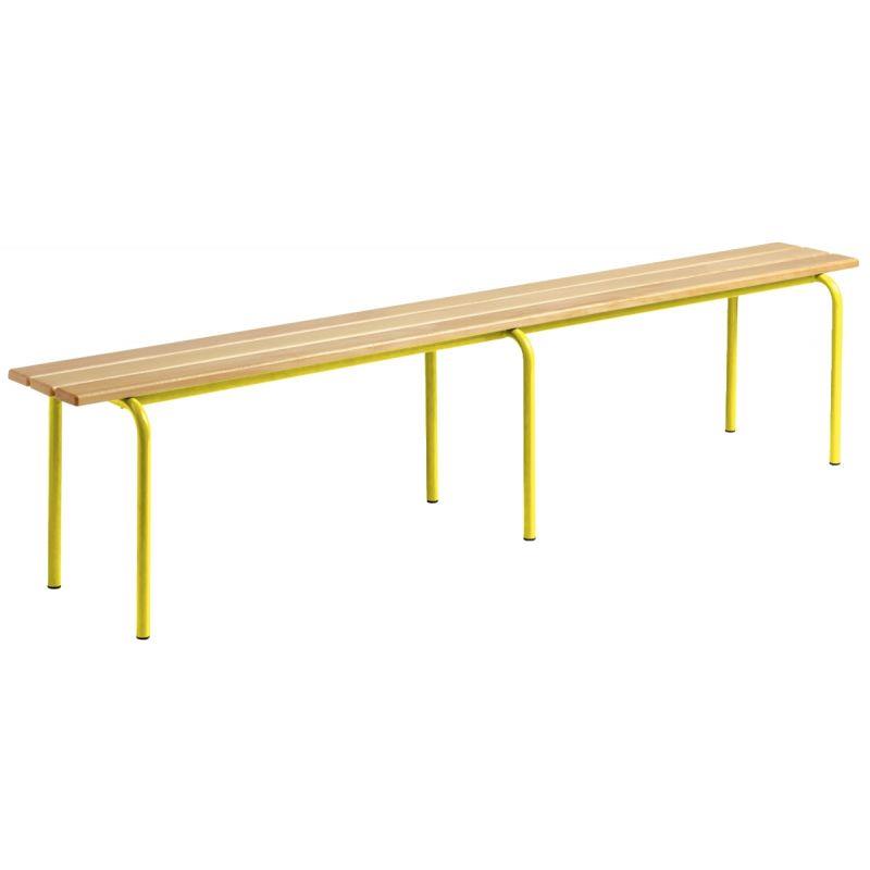 Image de  Banc sans dossier L160cm T3 jaune 