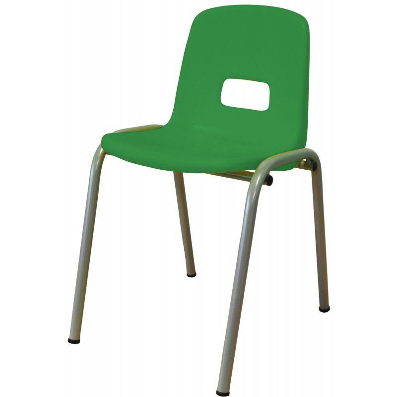 Image de  Chaise coque polypropylène T3 vert 