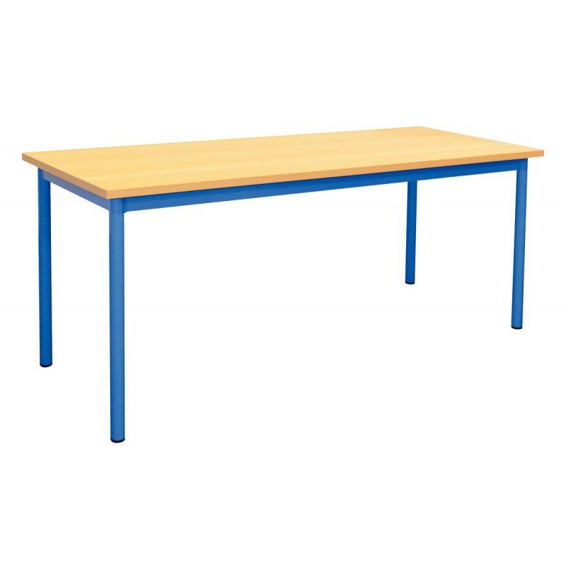 Image de  Table maternelle 120x80cm T1 bleu 