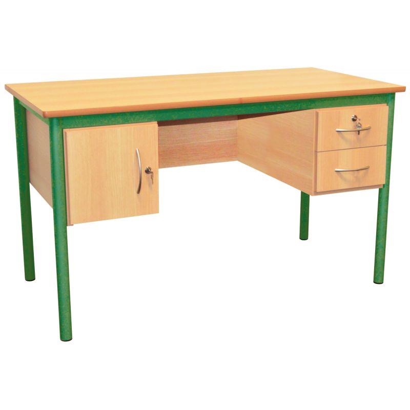 Image de  Bureau du professeur 160x80cm vert 