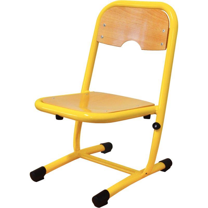 Image de  Chaise fixe appui sur table T2 jaune 