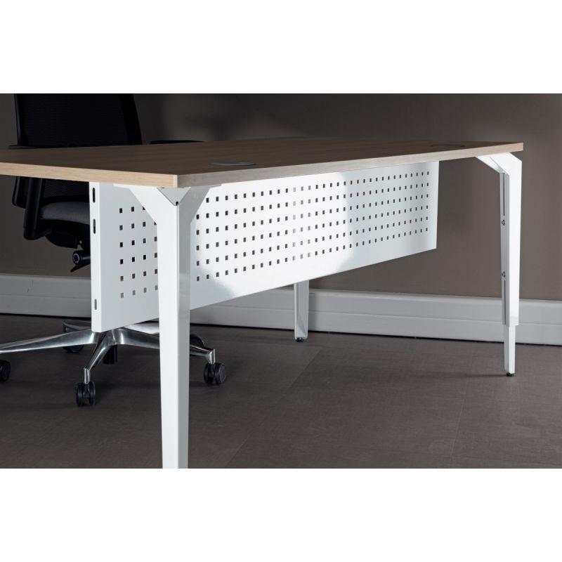 Image de  Voile de fond L120 cm Blanc 