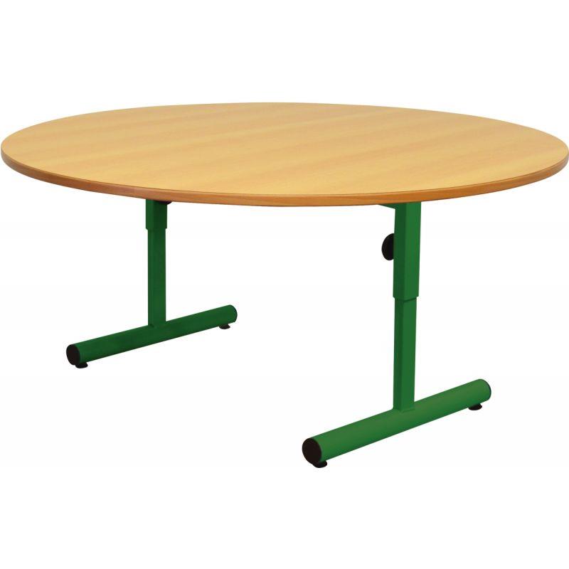 Image de  Table diamètre 120cm T1 à T3 vert 