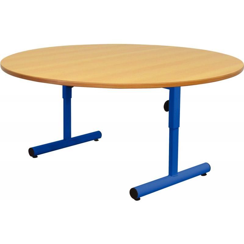 Image de  Table diamètre 120cm T1 à T3 bleu 