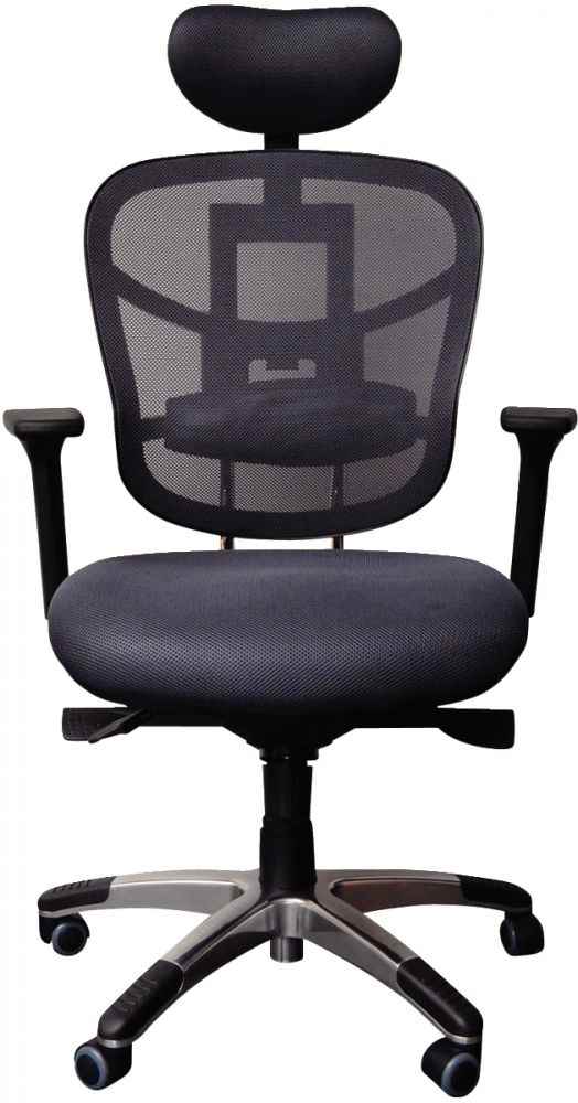 Image de  Fauteuil Sparks/ergo tissu mesh noir 