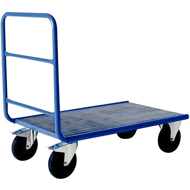 Image de  Chariot 1 dossier tubulaire 122,5x77,6cm 