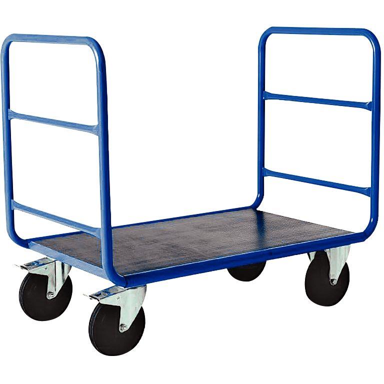 Image de  Chariot 2 dossiers tublaires 130x77,6cm 