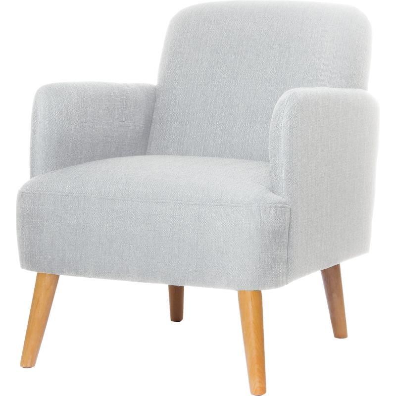 Image de  Fauteuil Brooks gris clair 