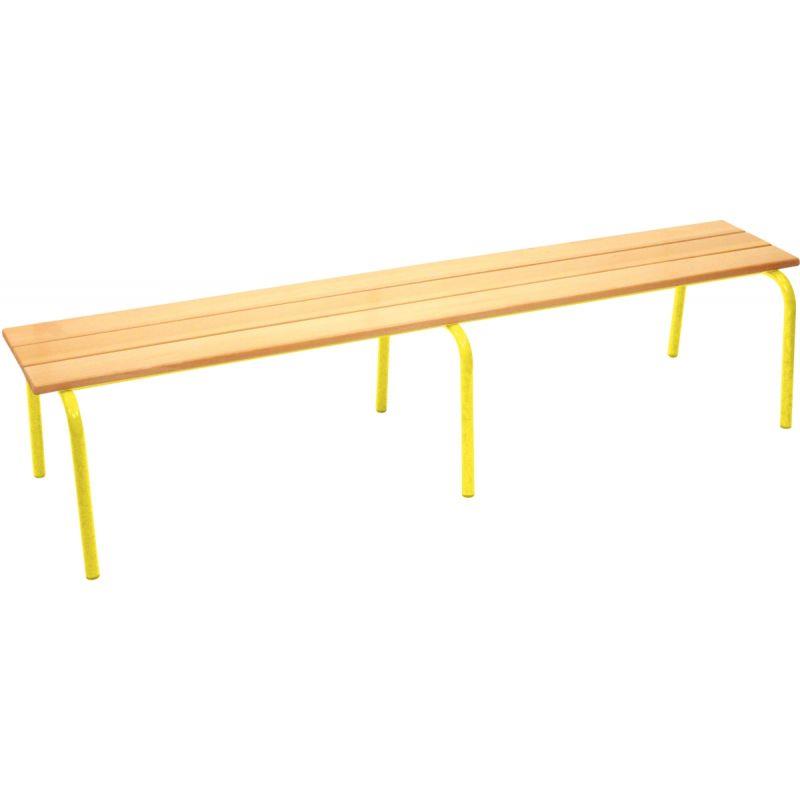 Image de  Banc sans dossier L160cm T6 jaune 