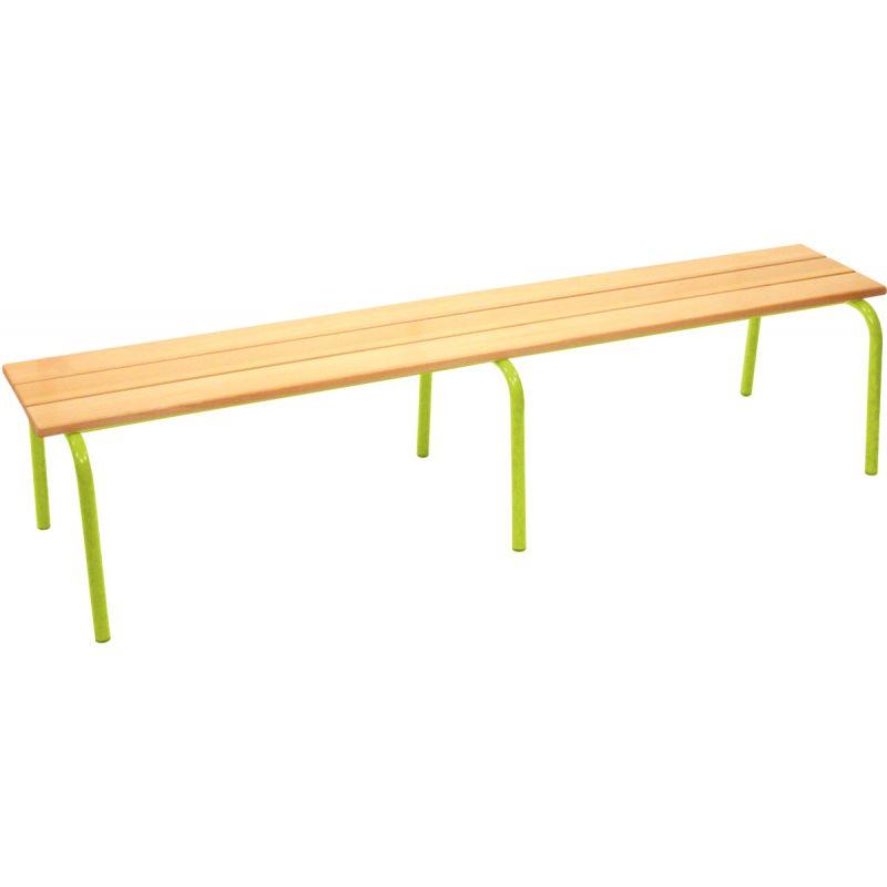 Image de  Banc sans dossier L200cm T6 vert granny 