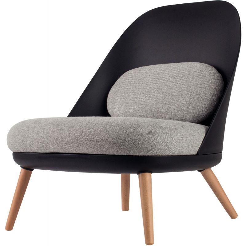 Image de  Fauteuil Cocoon noir/gris 