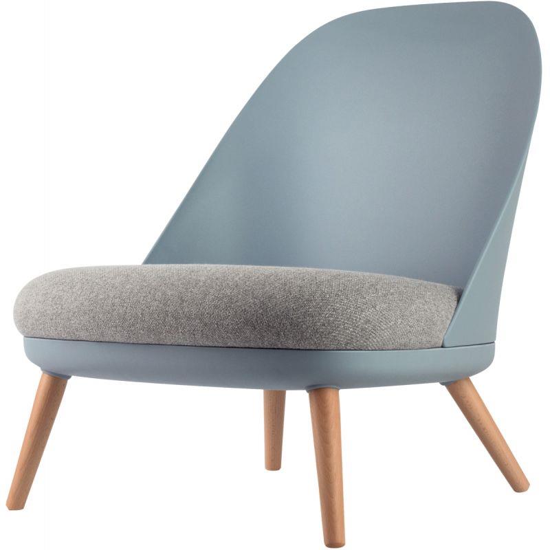 Image de  Fauteuil Cocoon bleu/gris 