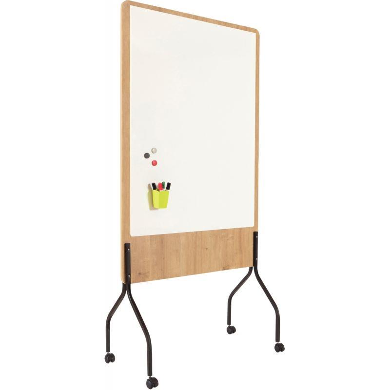 Image de  Tableau blanc 2 faces mobile Natural 