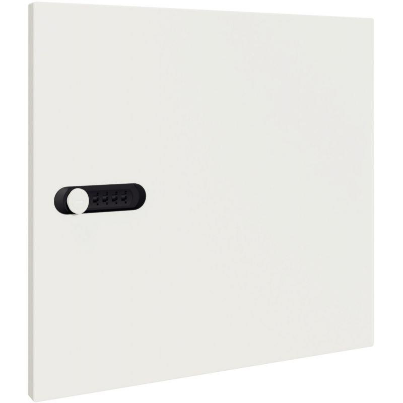 Image de  Porte mélaminée standard 1 case pour meuble de rangement Camille blanc 