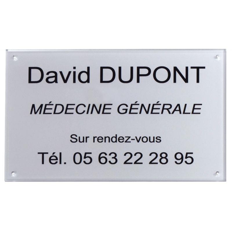 Image de  Plaque plexi à visser 1800 cm2 