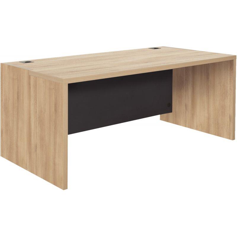 Image de  Bureau simple Brabant L180xH75xP90cm chêne du bocage/anthracite 