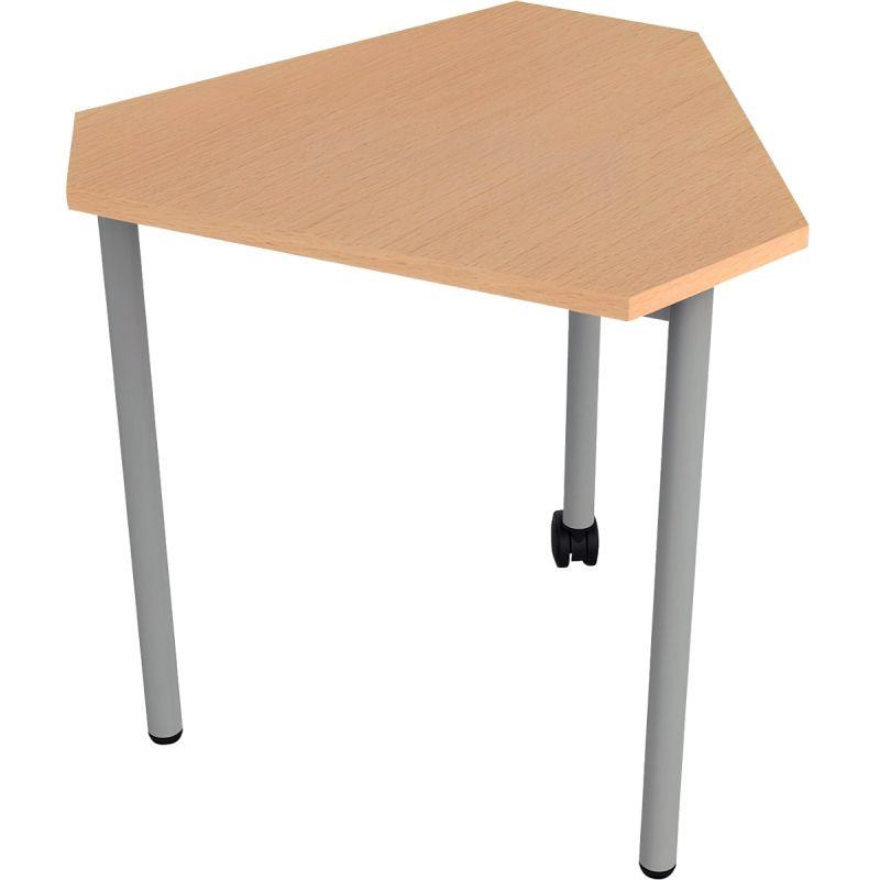 Ref. 96465, Table modulable 3 pieds 1 roulette taille 2 alu, marque N.C