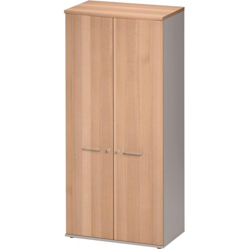 Image de  Armoire haute 2 portes L80cm Jazz+ Hêtre 