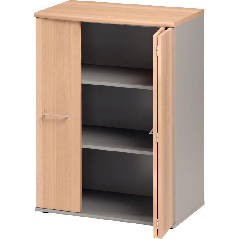 Image de  Rangement bas 3 portes pliantes Jazz+ Hêtre 
