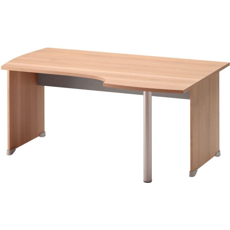 Image de  Plan compact 90° droite pieds panneau Jazz+ Hêtre 