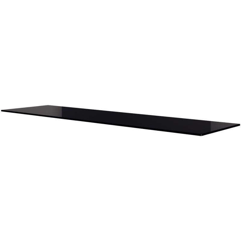 Image de  Option top verre pour crédence E-Motion noir 