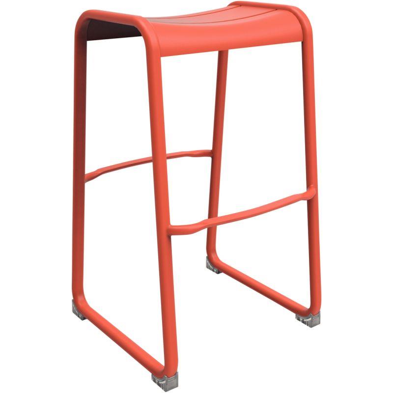Ref. 96813, Tabouret haut Verano paprika, marque N.C