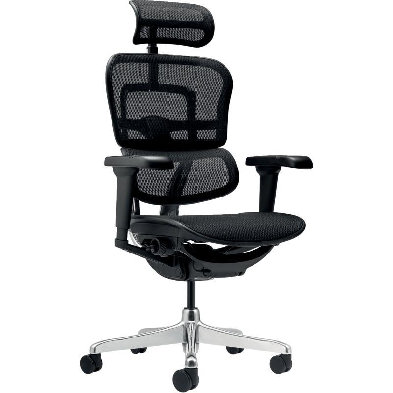 Ref. 97045, Fauteuil Ergohuman Ultra noir, marque N.C