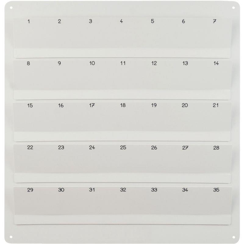 Ref. 97192, Rangement mural pour 35 téléphone gris, marque N.C