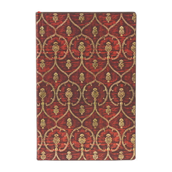 Image de  Carnet souple velours rouge - Mini - Ligné - 208 pages 