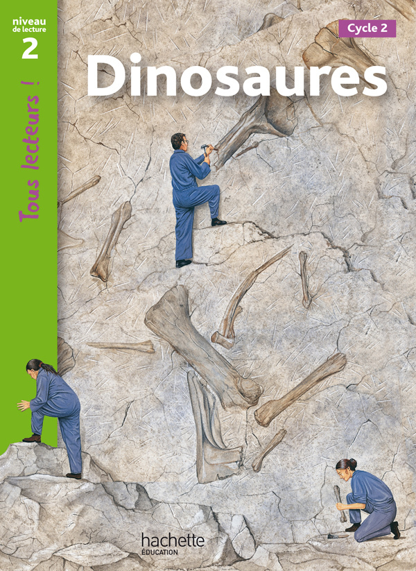 Image de  Dinosaures niveau 2 - tous lecteurs ! - ed.2010 