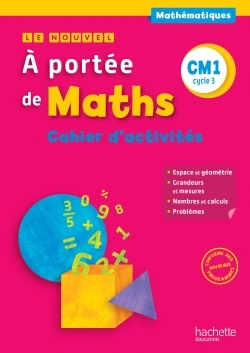 Image de  Le nouvel a portée de maths CM1 - cahier de mesures-géométrie -... 