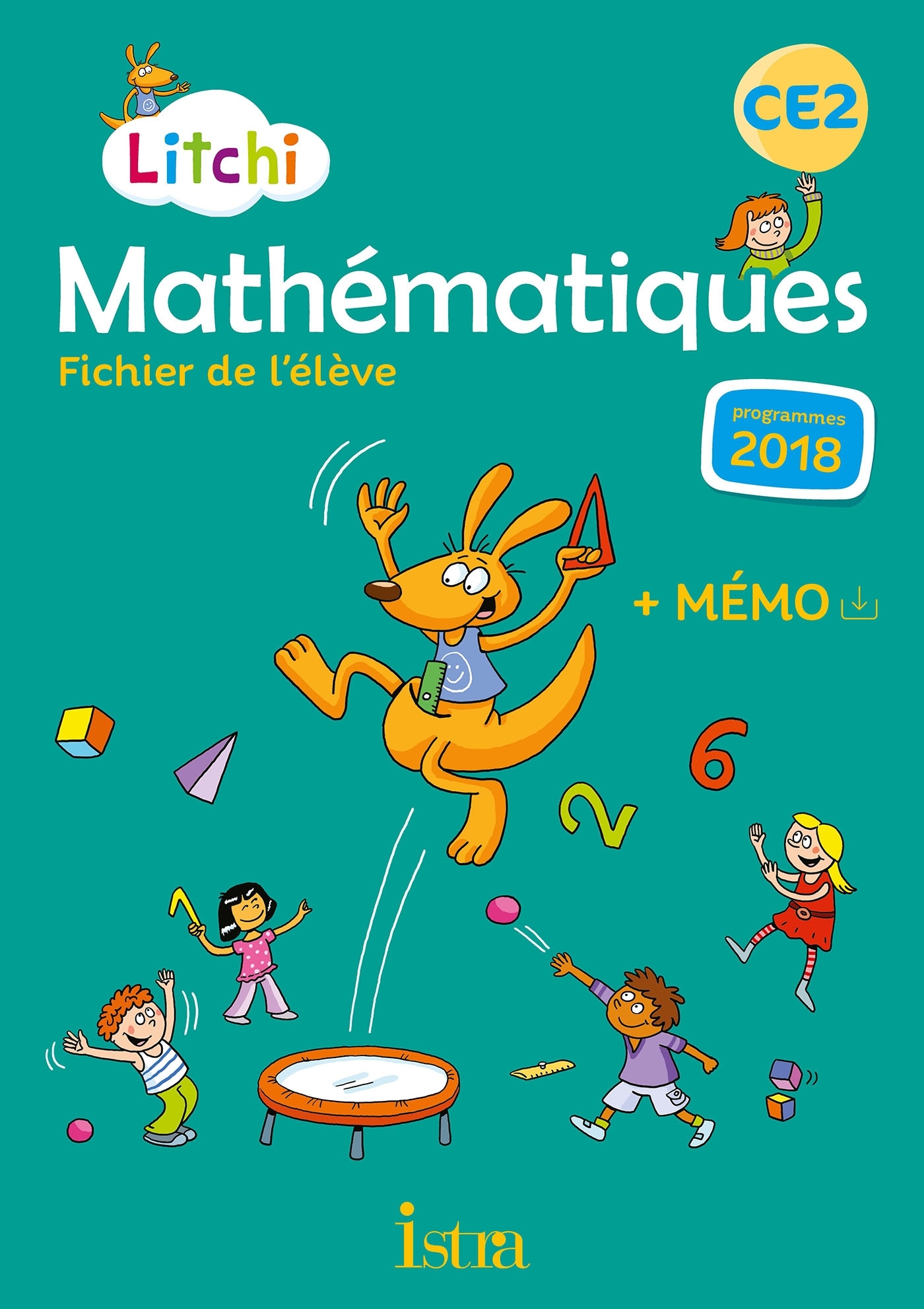 Ref. 9782014006094, Litchi mathématiques CE2 - fichier élève - ed. 2020