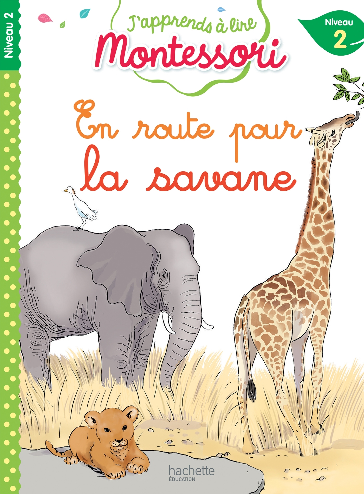 Ref. 9782016255476, En route pour la savane, niveau 2 - j'apprends à lire montessori