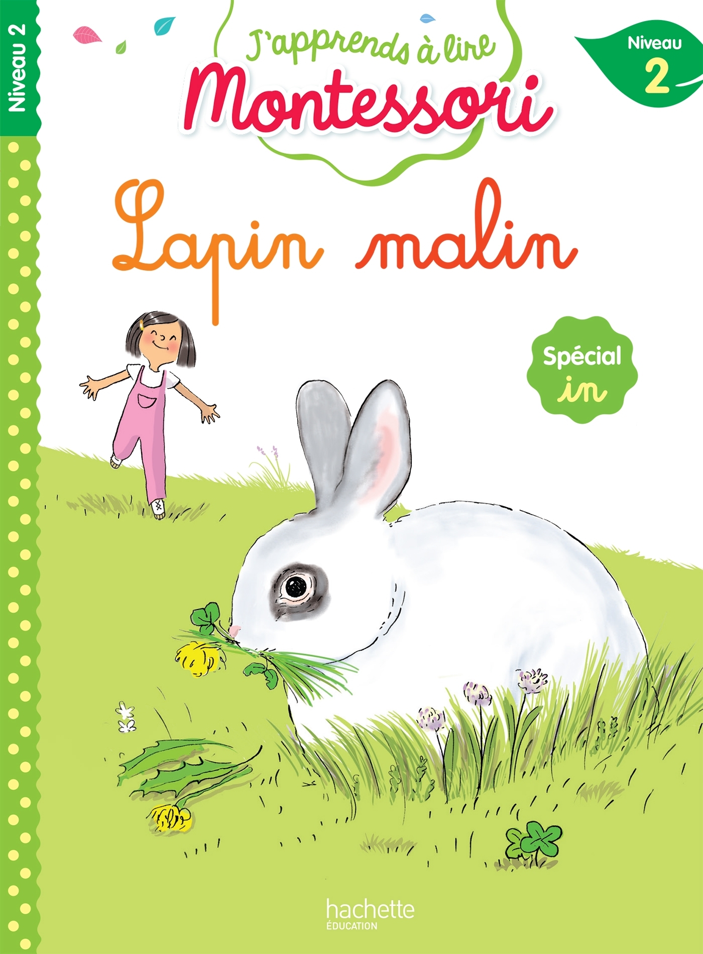 Ref. 9782017076223, Lapin malin, niveau 2 - j'apprends à lire montessori