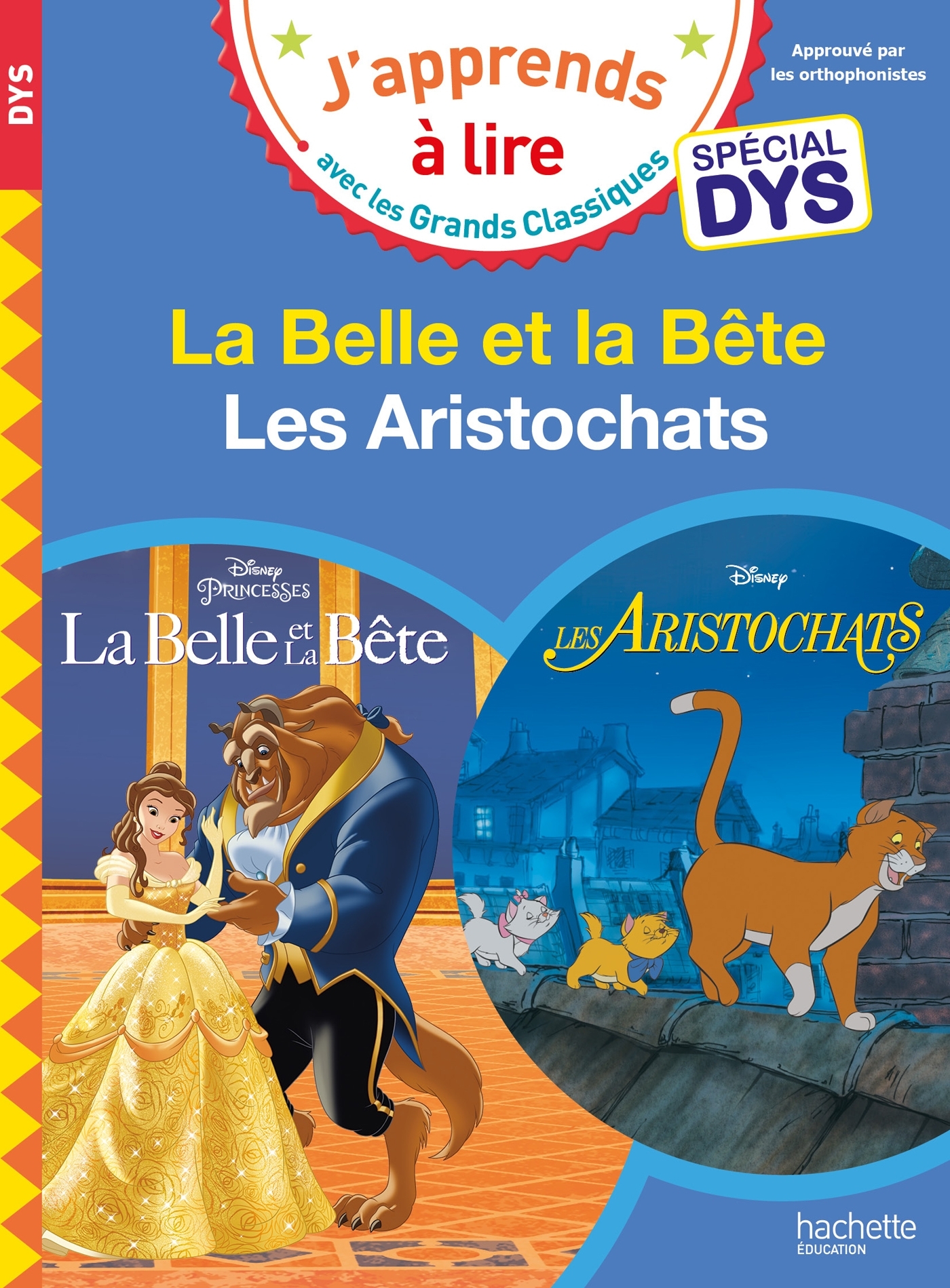 Ref. 9782017122135, Disney - la belle et la bête / les aristochats - spécial dys...
