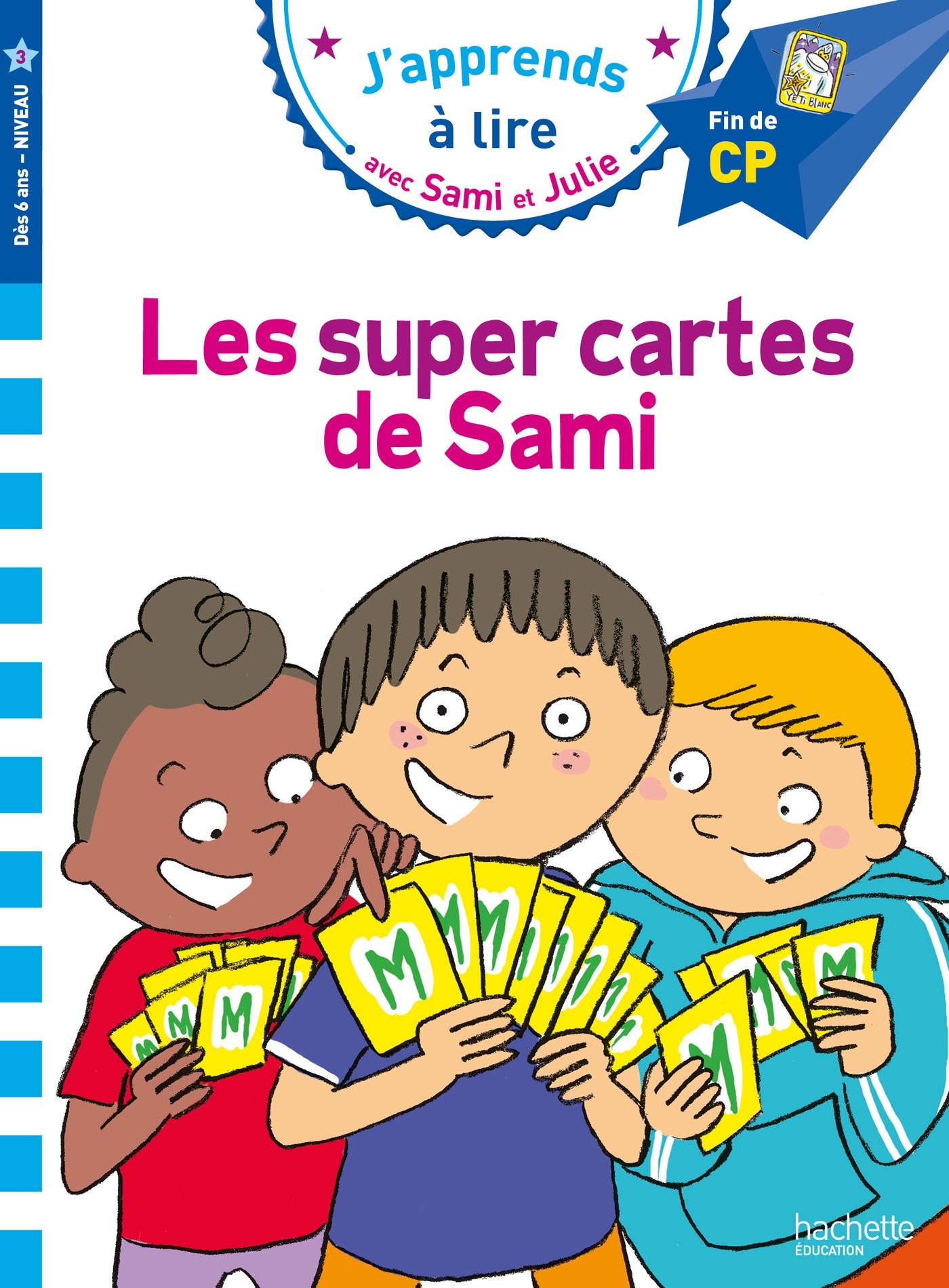 Ref. 9782017122845, Sami et julie CP niveau 3 les super cartes de sami