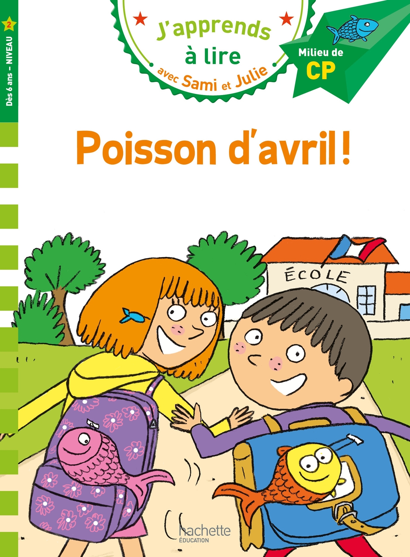 Ref. 9782017122920, Sami et julie CP niveau 2 poisson d'avril !
