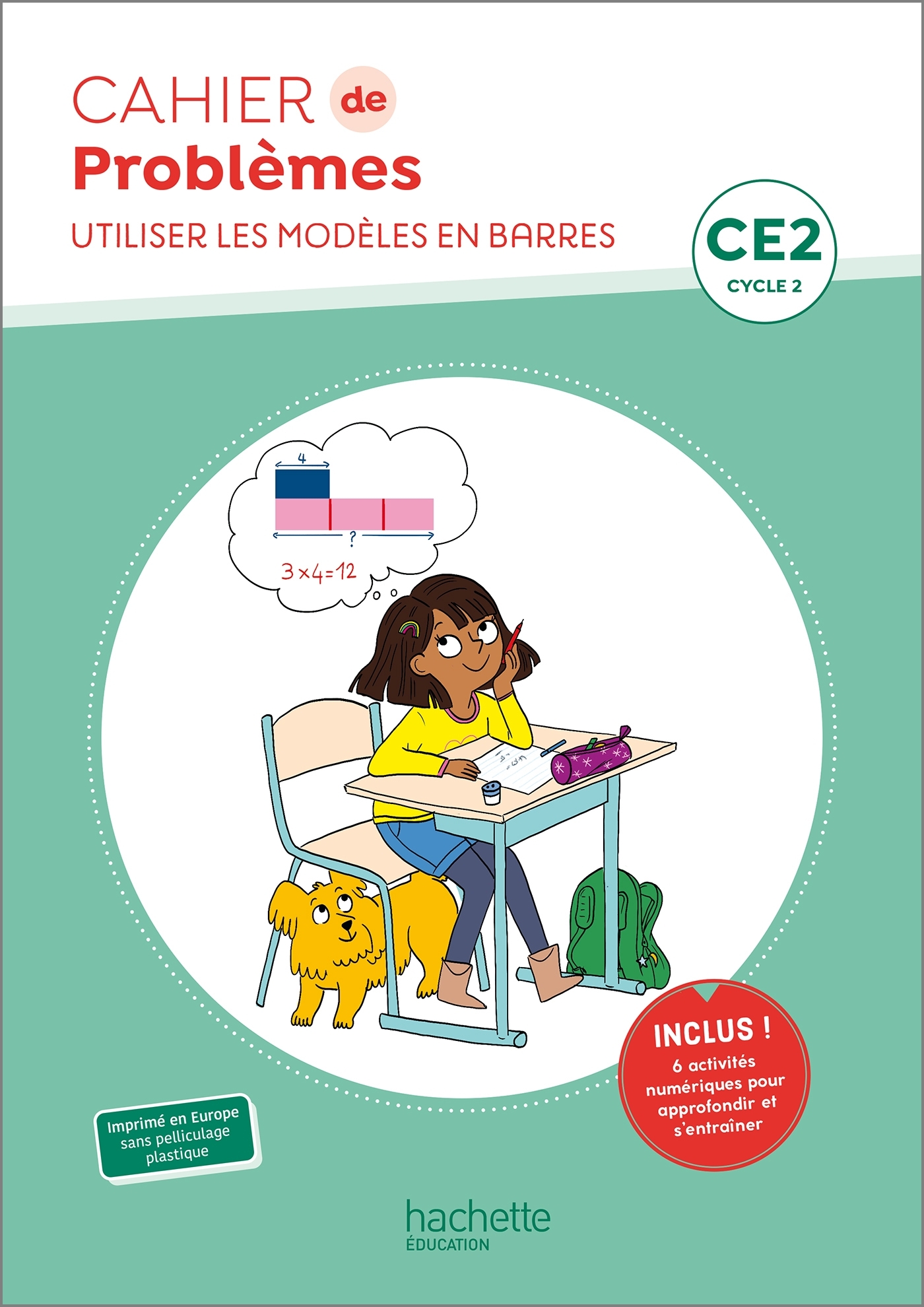 Image de  Cahier de problèmes CE2, cycle 2 : utiliser les modèles en barres 